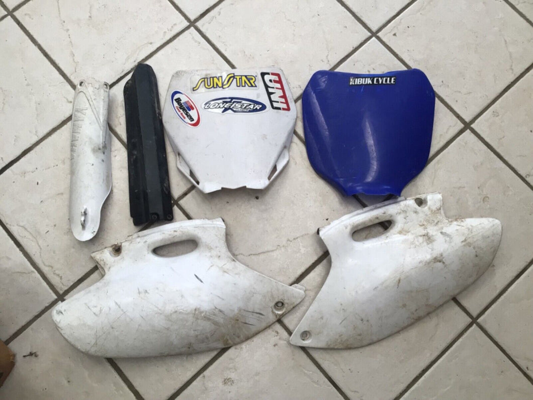2002 Yamaha Yz426f Plastics Body Kit Cowls Side Cover Number plate