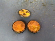 Load image into Gallery viewer, 3X Reflectors for Yamaha DT100 125DT175 DT250 DT400 RS100 Frame Side cover Amber
