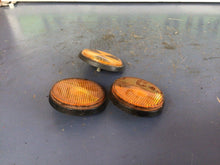 Load image into Gallery viewer, 3X Reflectors for Yamaha DT100 125DT175 DT250 DT400 RS100 Frame Side cover Amber
