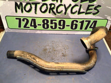 Load image into Gallery viewer, 1996 Yamaha XT225 Exhaust header head pipe &amp; Heat Shield
