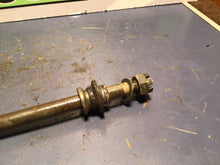 Load image into Gallery viewer, 1996 Yamaha XT225 Front Wheel Axle &amp; spacer
