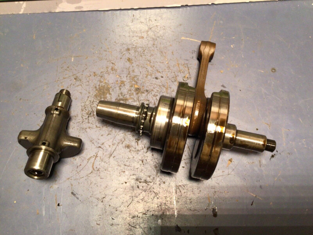 1996 Yamaha XT  225 XT225  Engine Motor Crank Shaft Crankshaft Rod counter bal