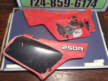 Load image into Gallery viewer, 1984 Honda XL250 XL 250 R OEM Right Side Cover Panel Fairing Plastic
