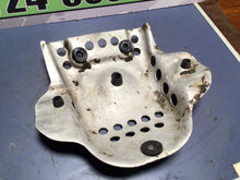 Load image into Gallery viewer, 1984 Honda XL250r Oem Skid Plate xl250 engine guard cover bottom plate
