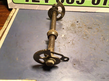 Load image into Gallery viewer, 1984 Honda XL250R Rear Wheel Axle &amp; Spacer xl250 chain adjuster
