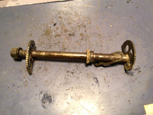 Load image into Gallery viewer, 1984 Honda XL250R Rear Wheel Axle &amp; Spacer xl250 chain adjuster
