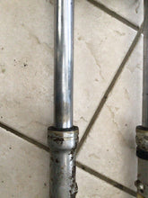 Load image into Gallery viewer, 1984 Honda XL250R OEM Front Forks triple tree for parts  51400-KL4-671
