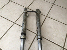 Load image into Gallery viewer, 1984 Honda XL250R OEM Front Forks triple tree for parts  51400-KL4-671
