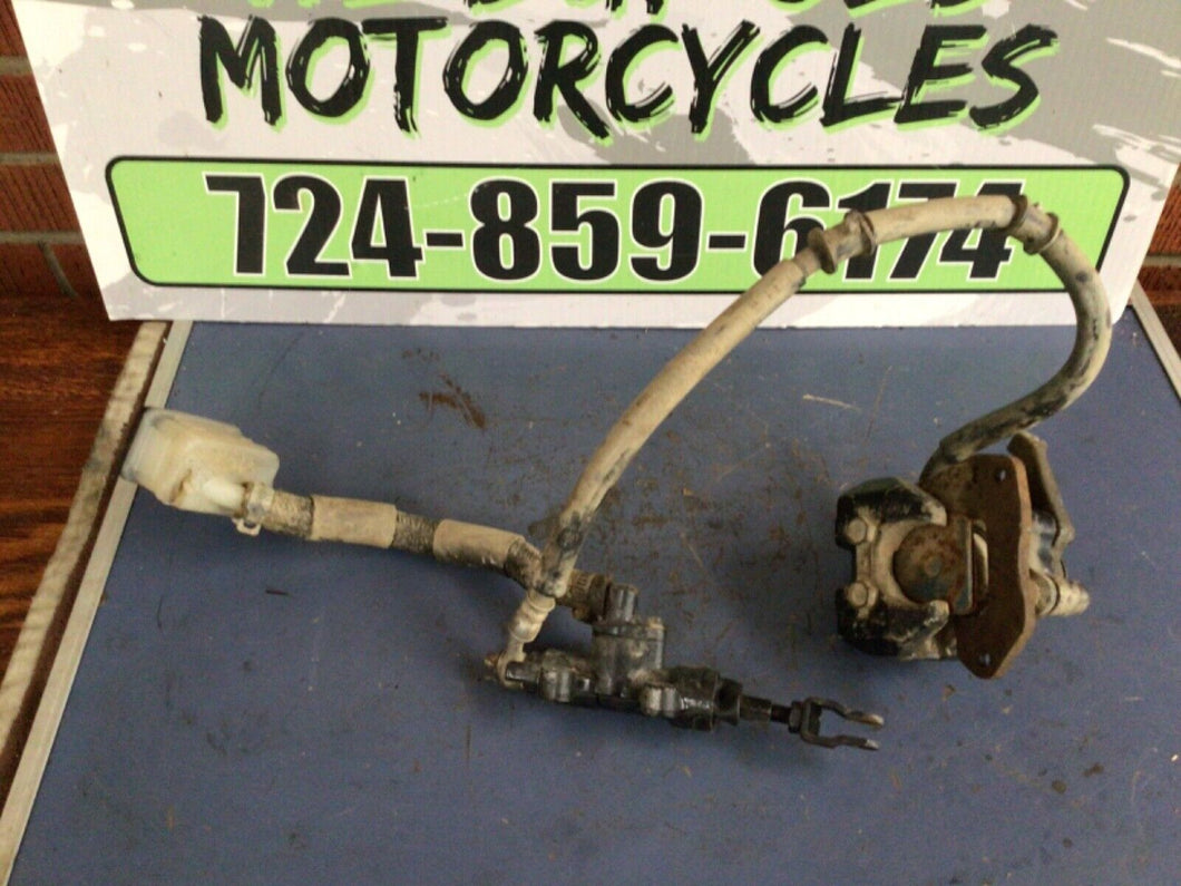 87-92 HONDA TRX 250X REAR BRAKE CALIPER MASTER CYLINDER RESERVOIR