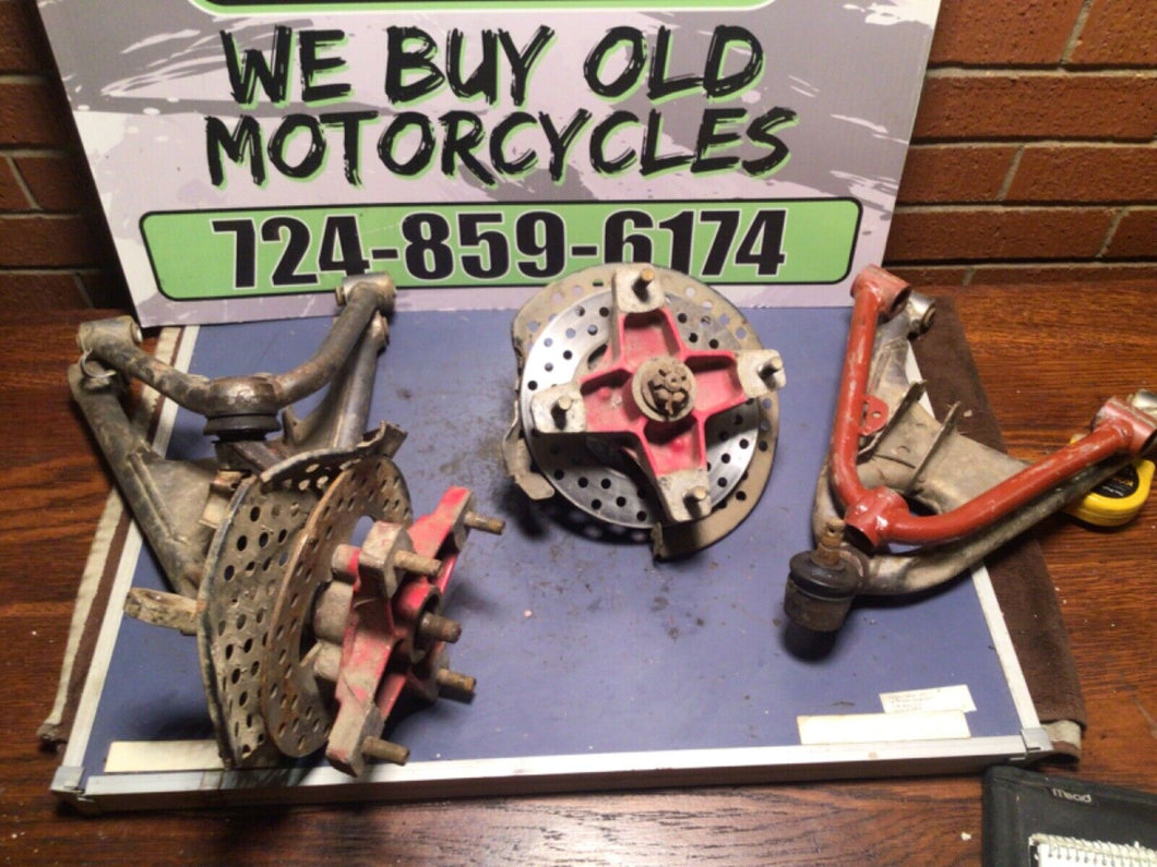 HONDA TRX 250X TRX250X Front A  Arms Arm Left Right Disc Rotor Caliper 1991