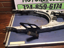 Load image into Gallery viewer, 1987 83-87 Honda XL600R XL 600R Nice OEM SWINGARM SWING-ARM passenger foot pegs
