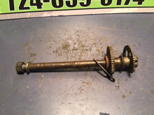 Load image into Gallery viewer, 1987 83-87 Honda XL600R XL 600R 600 / Nice OEM REAR WHEEL AXLE WITH ADJUSTERS
