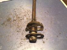 Load image into Gallery viewer, 1987 83-87 Honda XL600R XL 600R 600 / Nice OEM REAR WHEEL AXLE WITH ADJUSTERS
