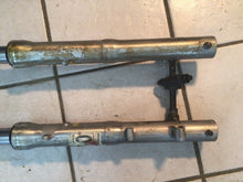 Load image into Gallery viewer, 1987 Honda XL600 R OEM Showa Front Forks Right Left Suspension Dampers triple
