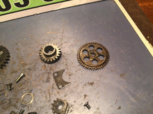 Load image into Gallery viewer, 1986 SUZUKI LT230S LT 230 S OIL PUMP ASSEMBLY HOUSING gear primary shift pawl
