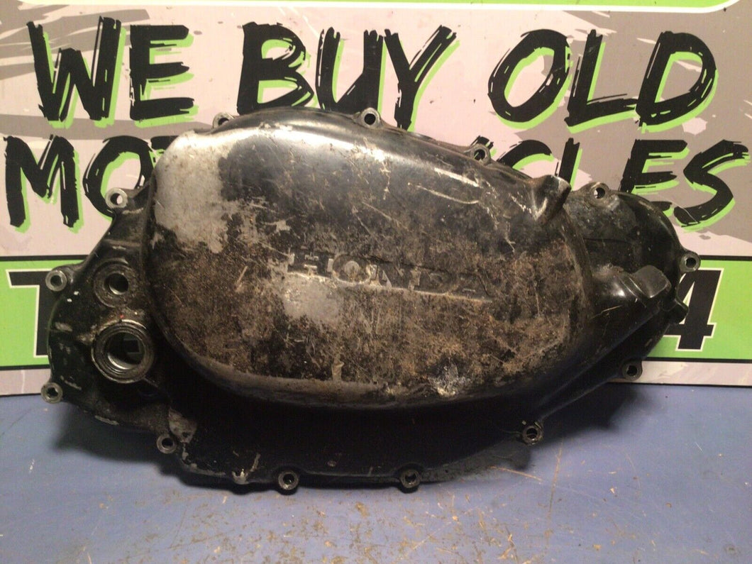 Honda XL500R  Clutch  Cover   Used  OEM  1982  P/N 11330-MC4-000 ((RBB))