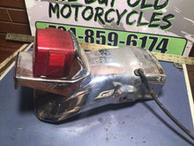 Load image into Gallery viewer, 1982 82 81-83 Yamaha Virago 750 XV750 Rear Back Tail Light Fender chrome
