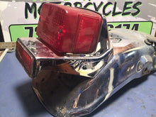 Load image into Gallery viewer, 1982 82 81-83 Yamaha Virago 750 XV750 Rear Back Tail Light Fender chrome
