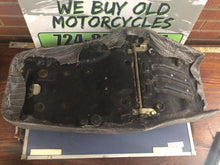 Load image into Gallery viewer, 1981 Yamaha Virago XV 750 Seat Front Drivers Seat &amp; Rear Passenger Seat

