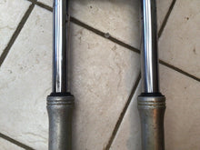 Load image into Gallery viewer, 1981-1983 Yamaha XV750 Virago Front Forks Fork Tubes Set Front End Triple Tree
