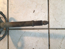 Load image into Gallery viewer, 1985 Honda Atc 110 Rear Axle Shaft Assembly atc110 nuts nut sprocket
