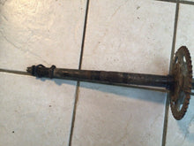 Load image into Gallery viewer, 1985 Honda Atc 110 Rear Axle Shaft Assembly atc110 nuts nut sprocket
