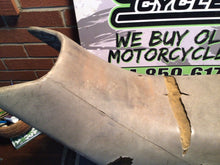 Load image into Gallery viewer, 87-04 YAMAHA WARRIOR 350 SEAT WITH TORN COVER COMPLETE SEAT YFM350 CORE

