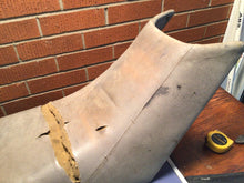 Load image into Gallery viewer, 87-04 YAMAHA WARRIOR 350 SEAT WITH TORN COVER COMPLETE SEAT YFM350 CORE
