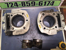 Load image into Gallery viewer, 1981 YAMAHA VIRAGO 750 FRONT and REAR CYLINDER JUG Pistons Cylinders
