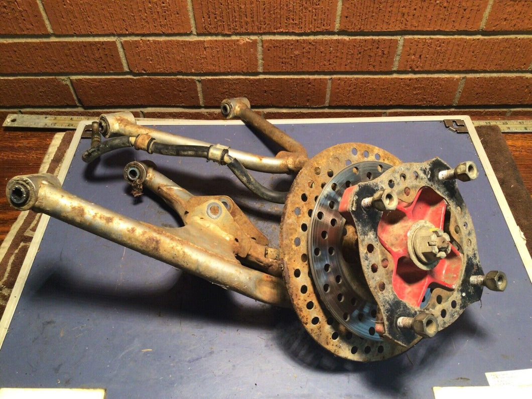 1991 HONDA TRX250X FRONT LOWER UPPER RIGHT CONTROL A ARMS KNUCKLE HUB Caliper