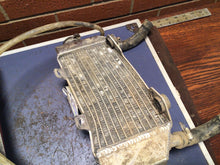 Load image into Gallery viewer, 06-09 2008 CRF250R CRF 250R OEM Radiator Set Right Left Cooling Reservoir Fill A
