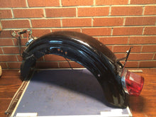 Load image into Gallery viewer, 1993 Harley Sportster 883 XL883 OEM Rear Fender tail light scratches/scuffs/dent
