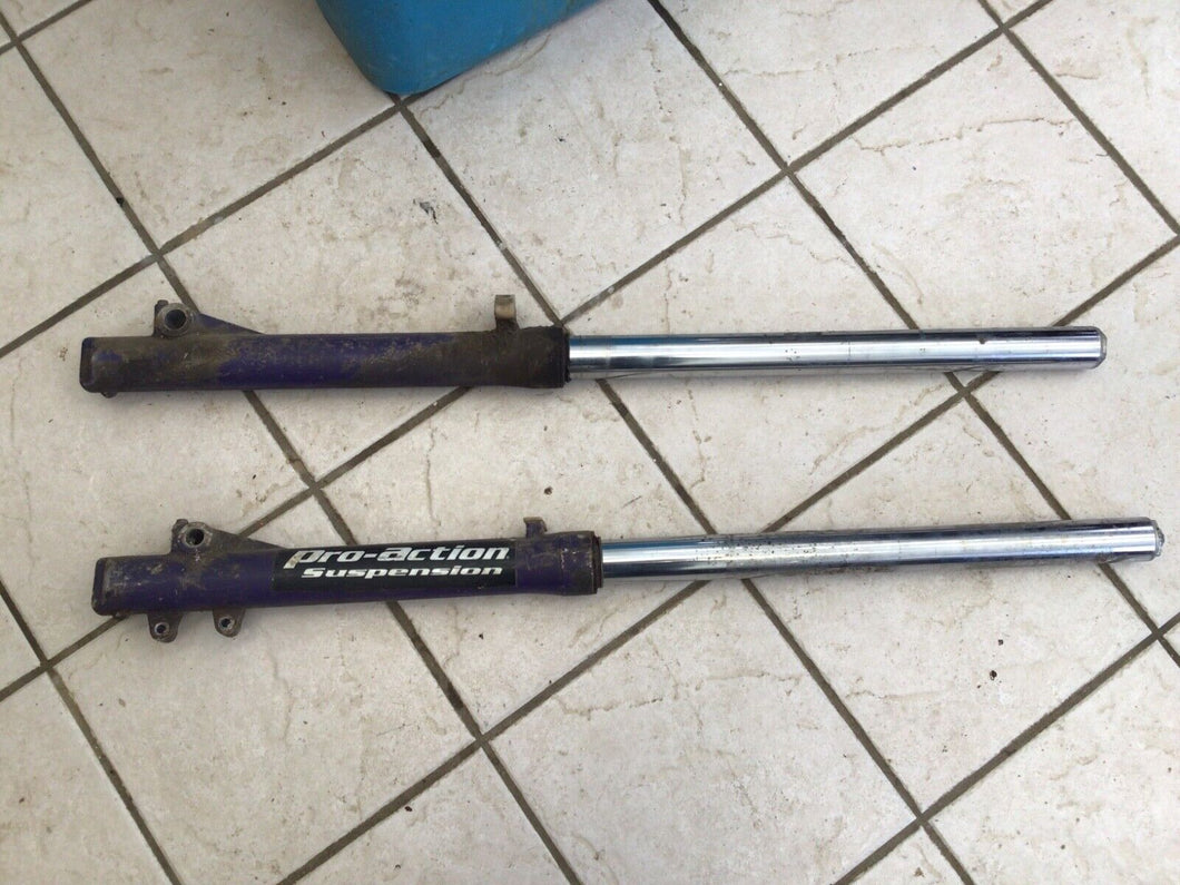 95 KTM 250 300 EXC MXC SX OEM FRONT FORKS RIGHT LEFT FORK TUBES TREES 250SX