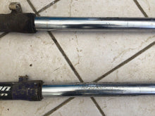 Load image into Gallery viewer, 95 KTM 250 300 EXC MXC SX OEM FRONT FORKS RIGHT LEFT FORK TUBES TREES 250SX

