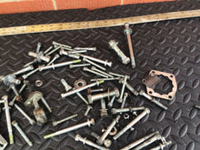 Load image into Gallery viewer, 1993 Harley Davidson Sportster 883 misc chassis and motor hardware bolts

