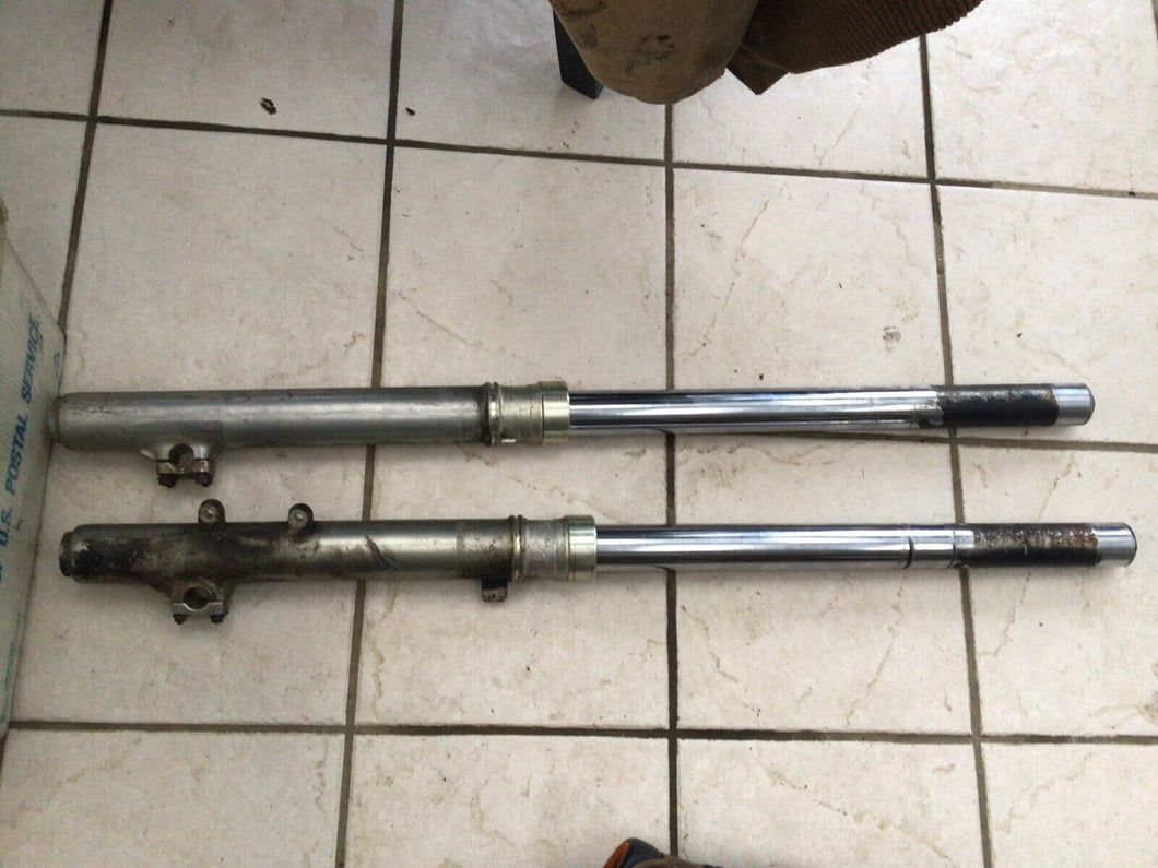 USED OEM 1989 89 KAWASAKI KX250 KX 250 front forks