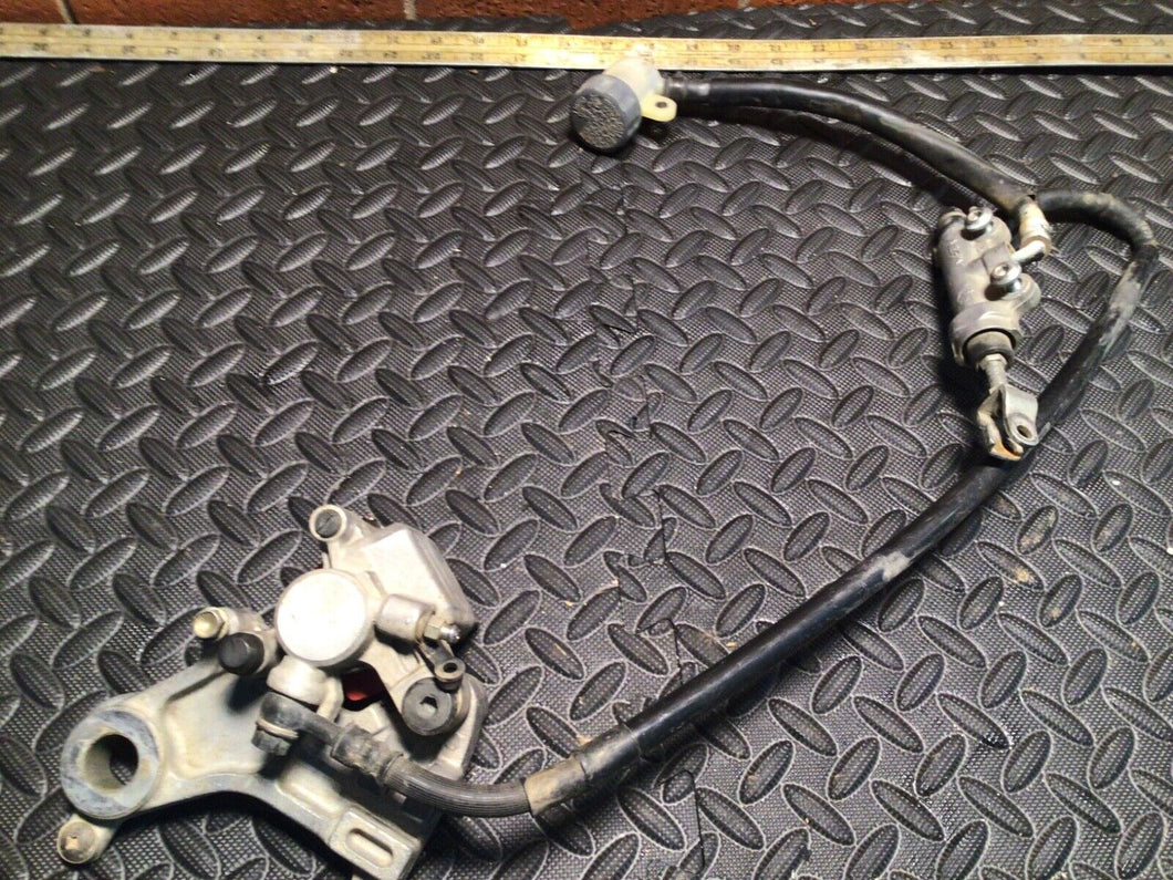 1994 HONDA CR250R OEM NISSIN REAR BRAKE CALIPER MASTER CYLINDER CR500