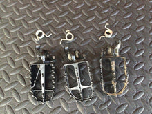 Load image into Gallery viewer, NEW 2019 - 2025 Kawasaki KX450 OEM Footpegs Foot Pegs Springs Pins KX 250 450
