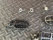 Load image into Gallery viewer, NEW 2019 - 2025 Kawasaki KX450 OEM Footpegs Foot Pegs Springs Pins KX 250 450
