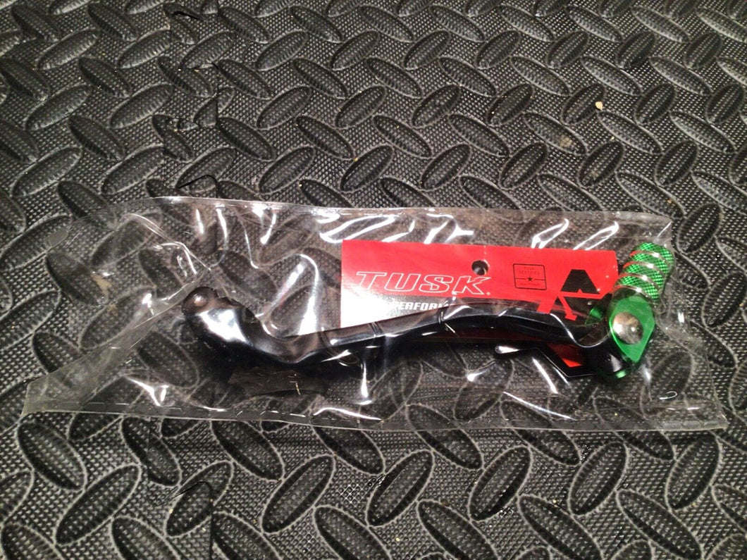 Tusk Green Shift Pedal 2006-2015 Kawasaki KX450F KX 450F Folding Shifter Lever