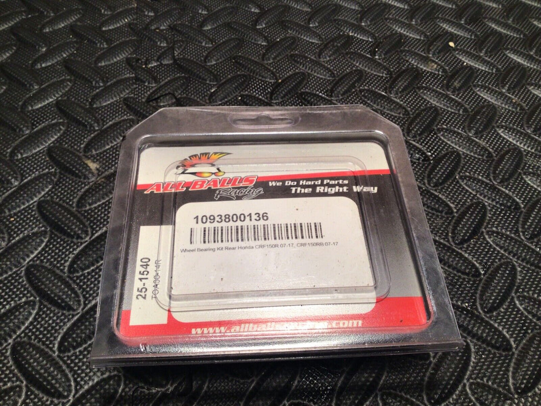 Rear Wheel Bearings Honda CRF150R 07-18 CRF150RB 07-18 ALL BALLS 25-1540
