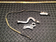 Load image into Gallery viewer, 1990 90 KAWASAKI KX125 KX250 KX 125 250 OEM REAR BRAKE MASTER CYLINDER &amp; LINE

