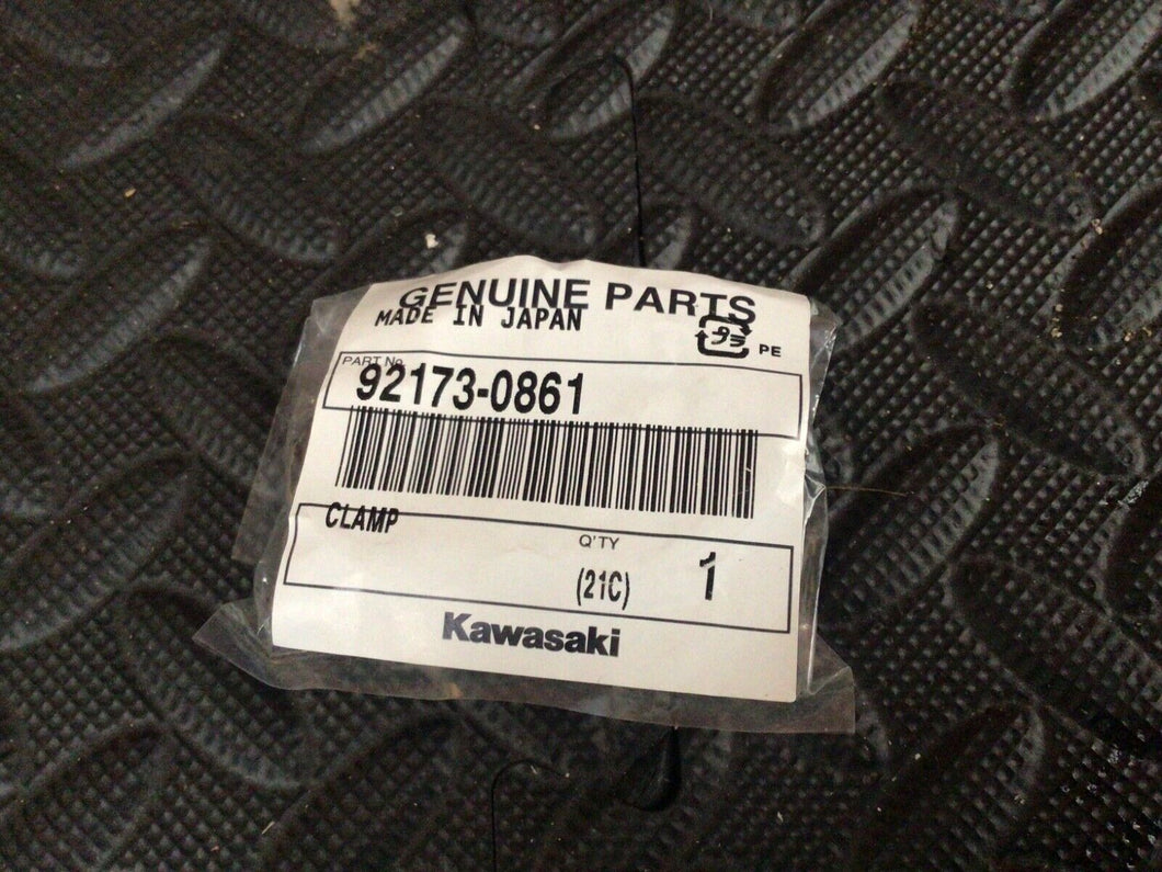 Kawasaki CLAMP,FR FENDER,RH 92173-0984 OEM NEW