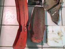 Load image into Gallery viewer, 1989 Honda CR125 Plastics Front Fender Rear Fender Number Plate Side Cover
