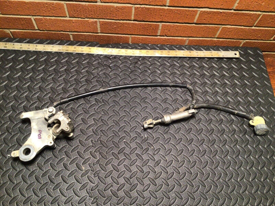 1994 HONDA CR250R OEM NISSIN REAR BRAKE CALIPER MASTER CYLINDER CR500 cr250