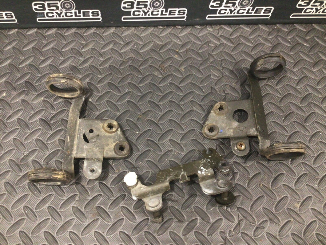 1990-1999 Suzuki DR250 DR350 DR 350 OEM Front Fork Ears Headlight Mount Gauge