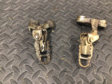 Load image into Gallery viewer, 91 Suzuki DR350 DR 350 250 OEM Footpegs Foot Peg Rest Mount Bracket 7-A

