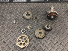 Load image into Gallery viewer, 1991 91 SUZUKI DR350 DR 350 CRANK DRIVE BALANCER GEAR counter balance gears RH
