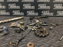 Load image into Gallery viewer, 1991 Suzuki DR350 DR 350 OEM misc chassis hardware bolts dipstick shifter bolt
