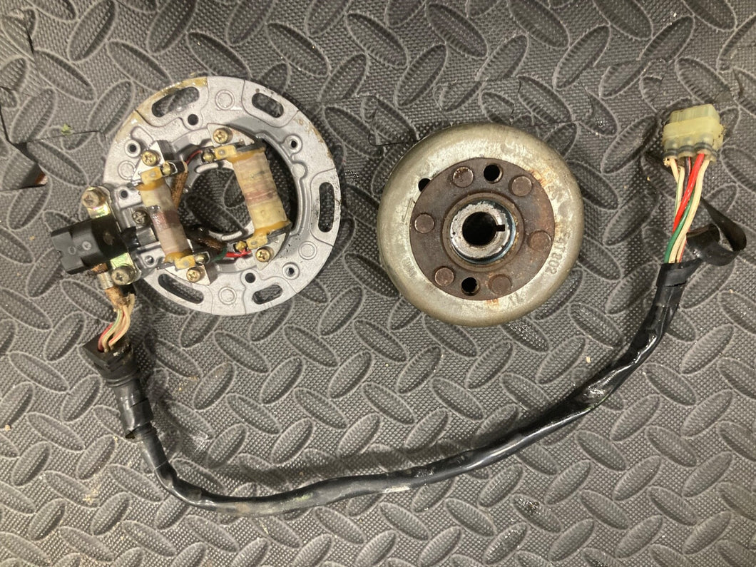 96-97 1997 KX125 KX 125 OEM Stator Generator Flywheel Rotor Magneto Alternator